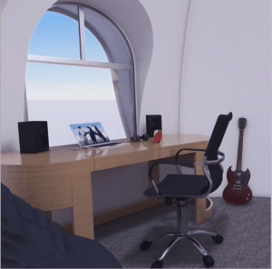 Insulated luxurious backyard studio