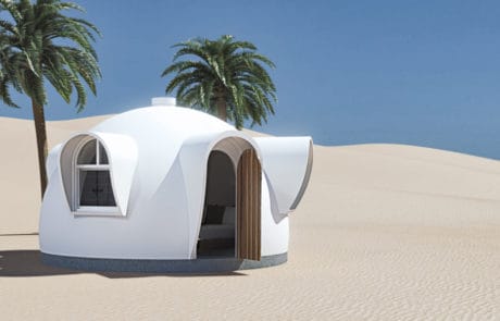 DD5.0m-DesertRender1 DrteamDome 5.0 in the desert - so cool